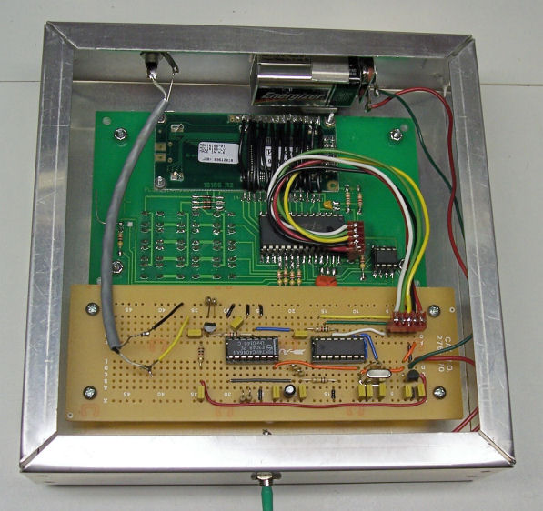  Photo of under side of finished chassis.